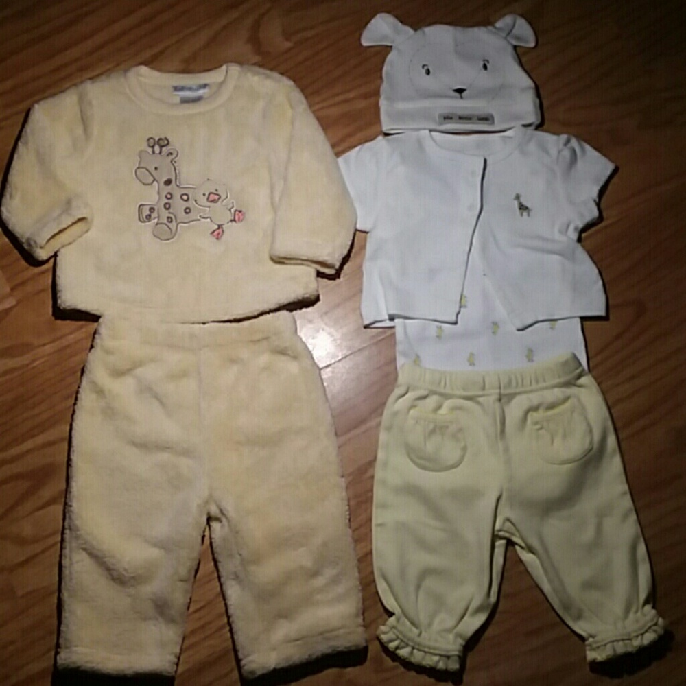Babyworks(3-6M) 6pc Outfit Bundle